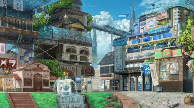 『二次元风景』「建筑」