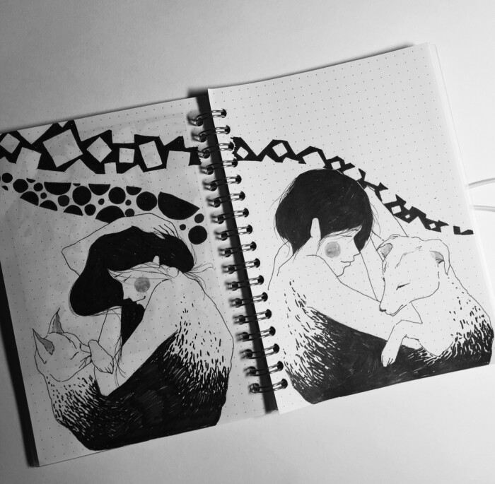 喵系女。犬系男。--by 三水喵君