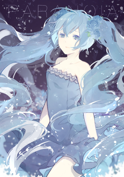 初音未来与樱花