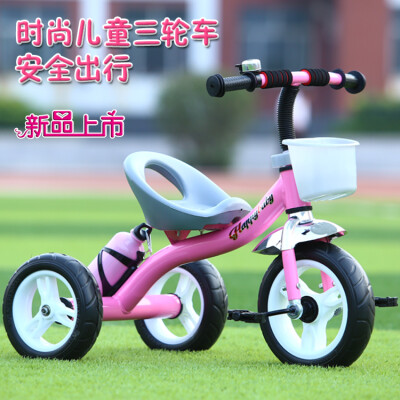 米赛特简易小孩宝宝儿童三轮车脚踏车1-2-3-5-6岁玩具自行车童车