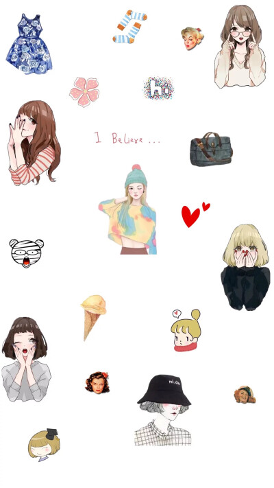 by~mikokiki 致少女 喜欢请关注 粉色 少女 元气 头像 锁屏 猫 韩国