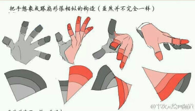 手型的角度解析