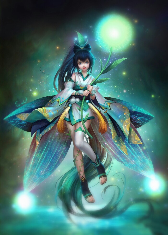 阴阳师萤草小柔seeu