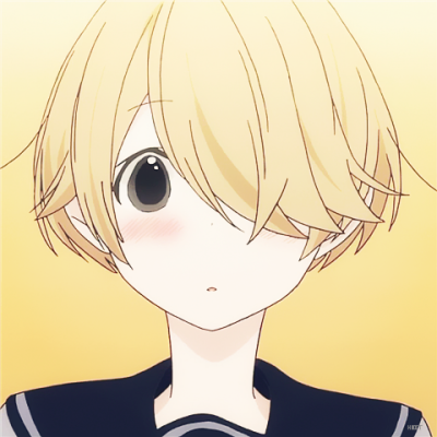 侧脸女头像插画