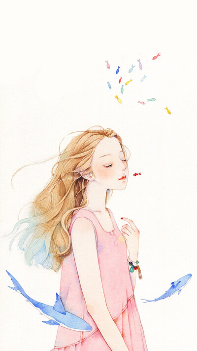 少女风壁纸