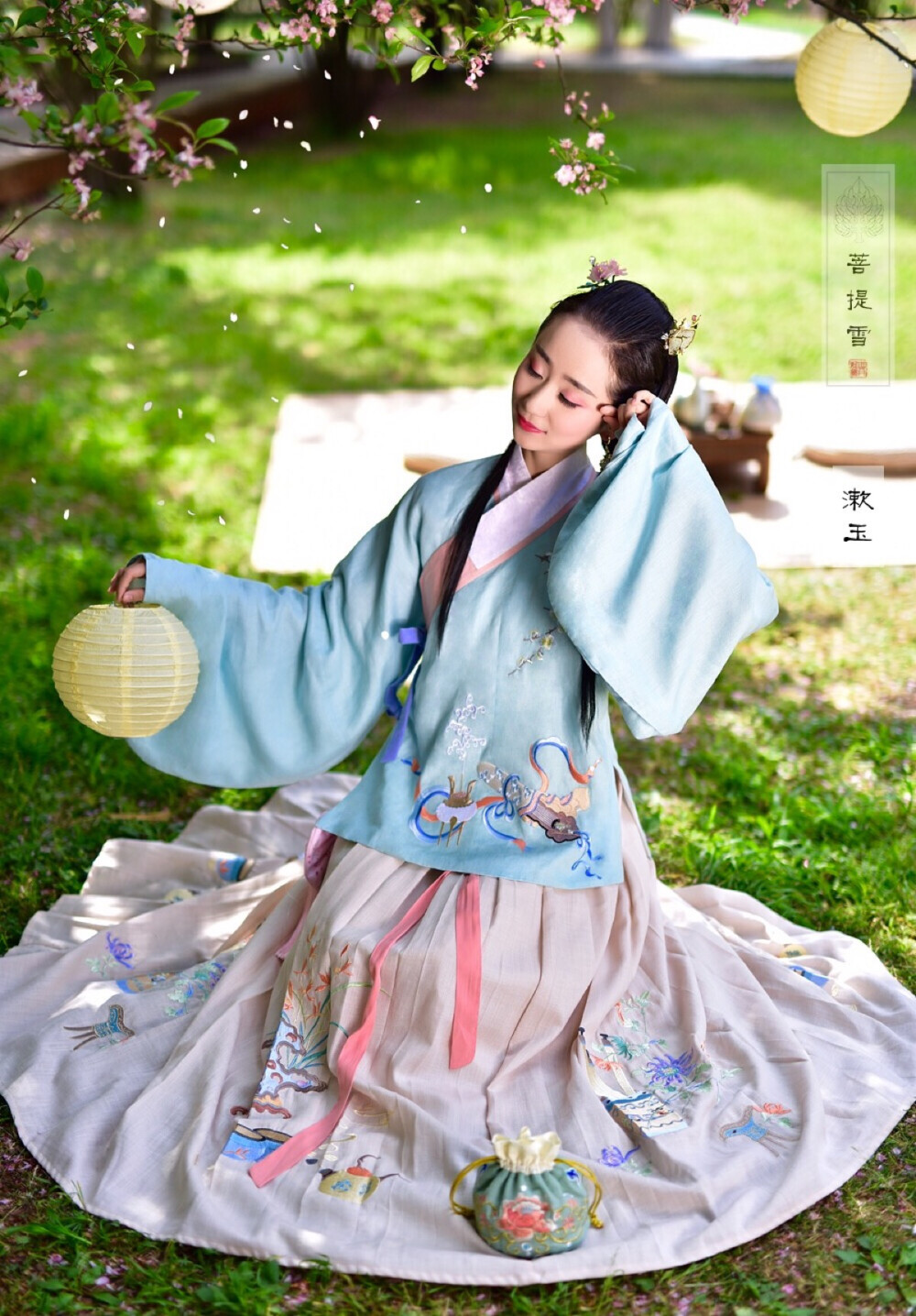 古代汉服 古代美女 真人秀