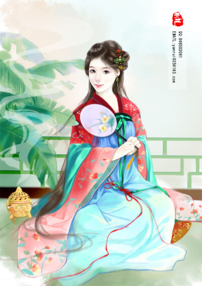 〔 古风美人 〕作者" 元严 °