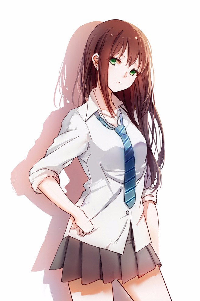高端霸气上档次 动漫 壁纸 插画 意境 唯美 二次元 萌妹子 高清 暖色
