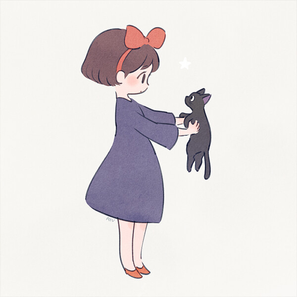 q版萌可爱魔女宅急便
