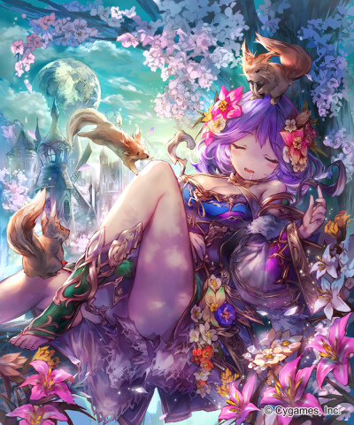 二次元插画唯美梦幻