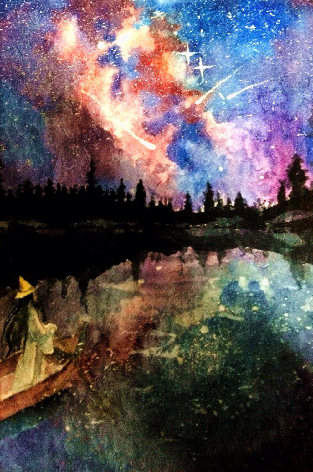唯美多色星空 堆糖,美图壁纸兴趣社区