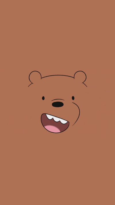 卡通 动漫 手机 iphone 壁纸 贱熊 搞笑 三只熊