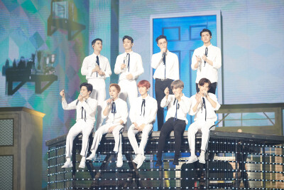 exo 九锥 合照 完全体合照
