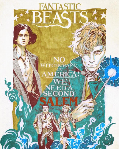 fantastic beasts and where to find them 《神奇动物在哪里》