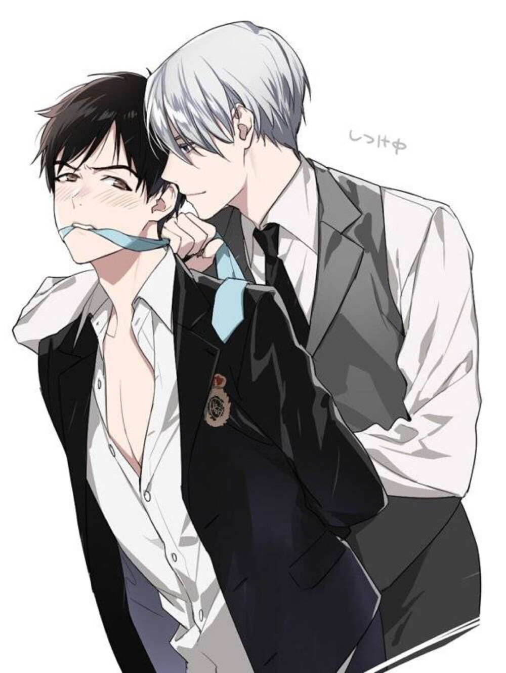 冰上的尤里# 胜生勇利 维克托 @aya-pd