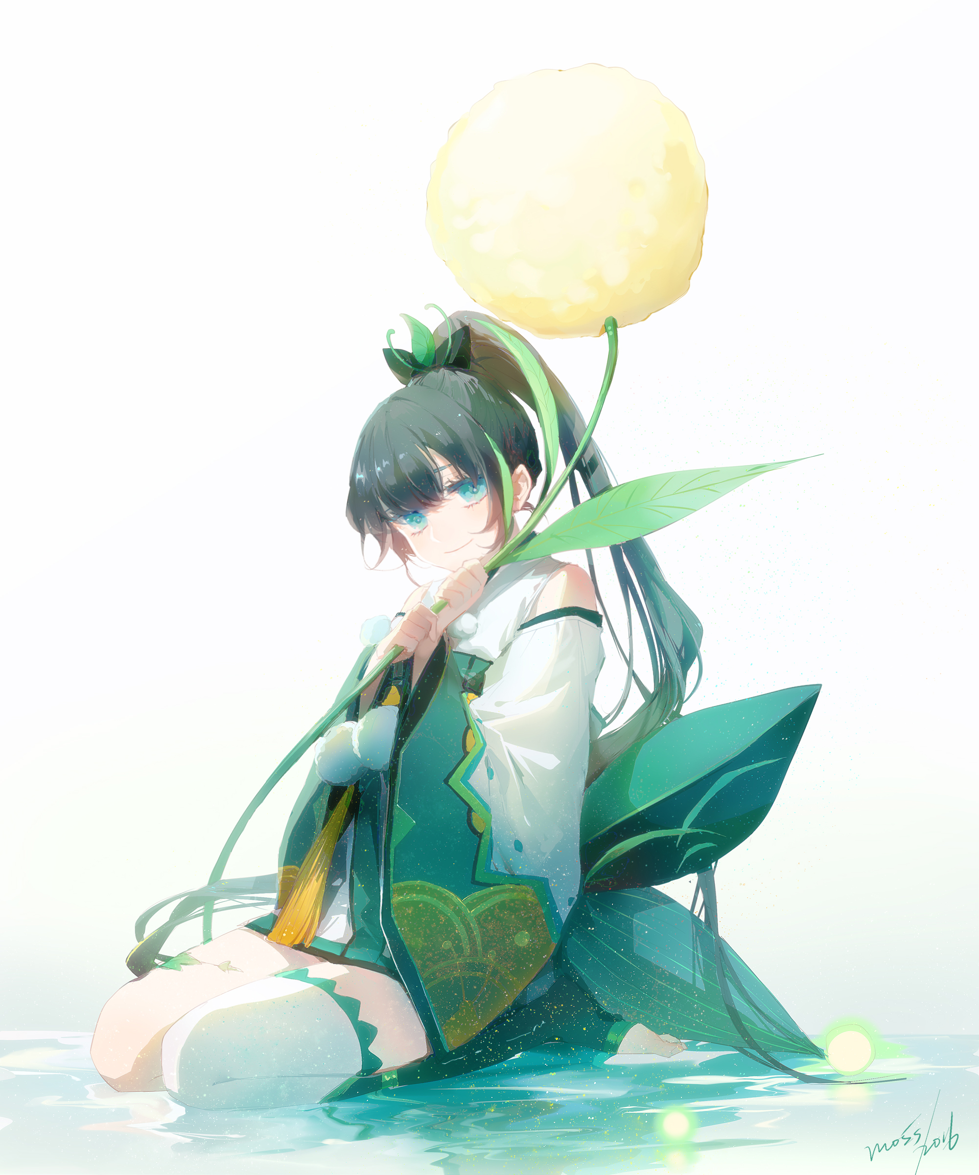 阴阳师 萤草 画师:moss 本作品pixiv id=59