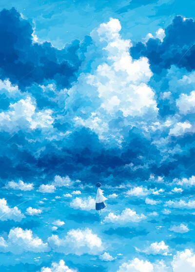 唯美天空图