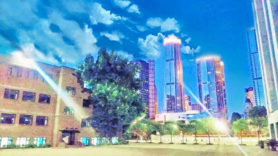 风景,人物,森系,手绘,水彩,涂鸦,星空,唯美,意境,背景,学校