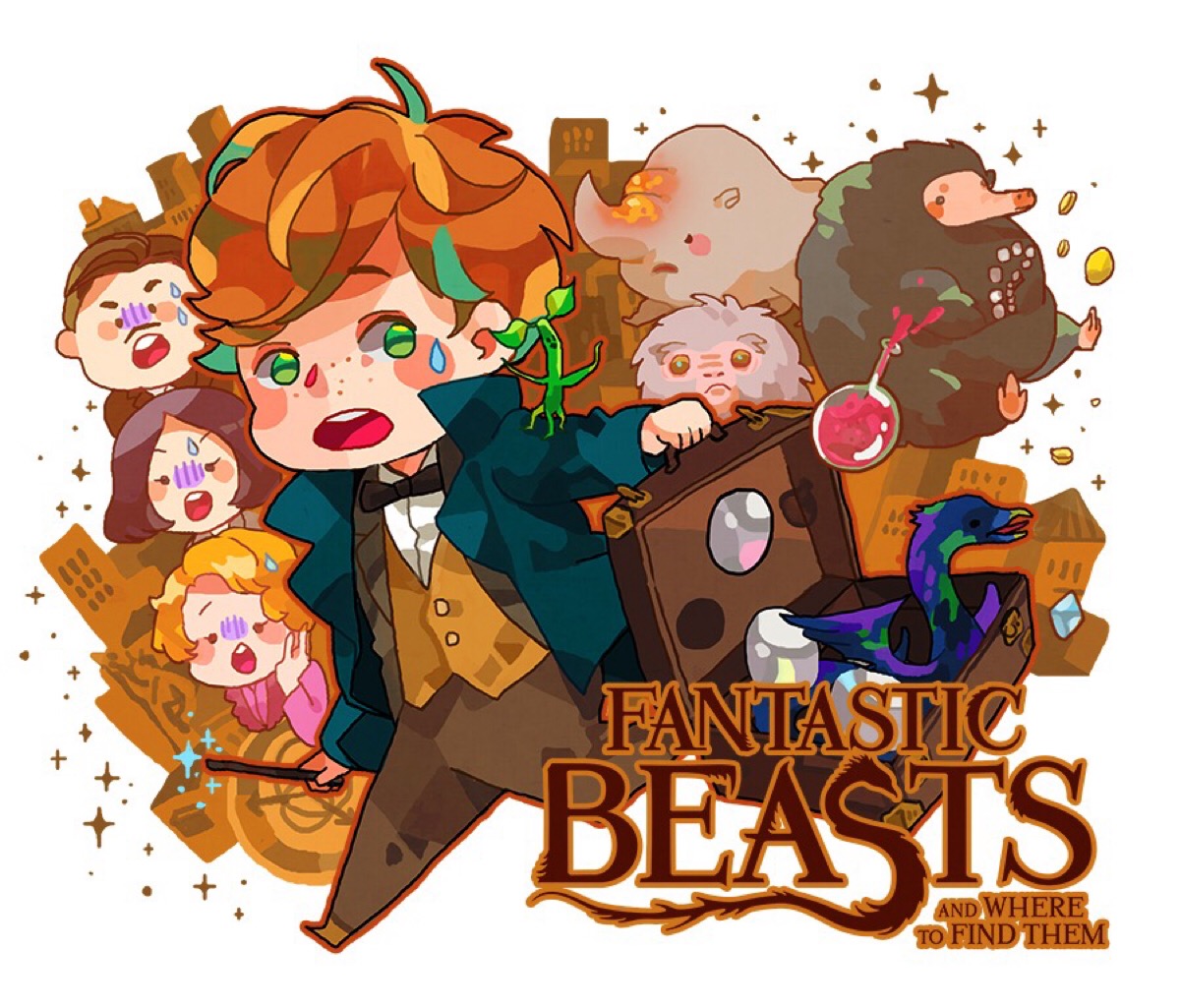 fantastic beasts and where to find them《神奇动物在哪里》