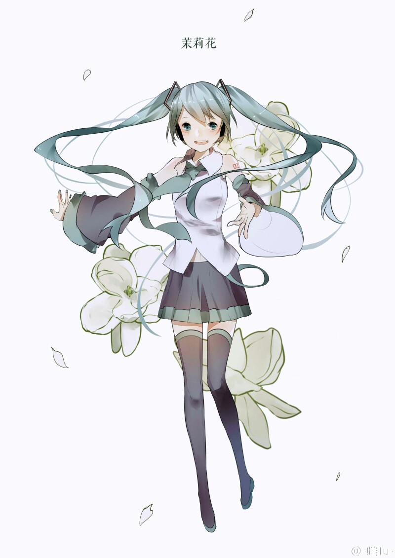 初音未来 茉莉花 来源微博