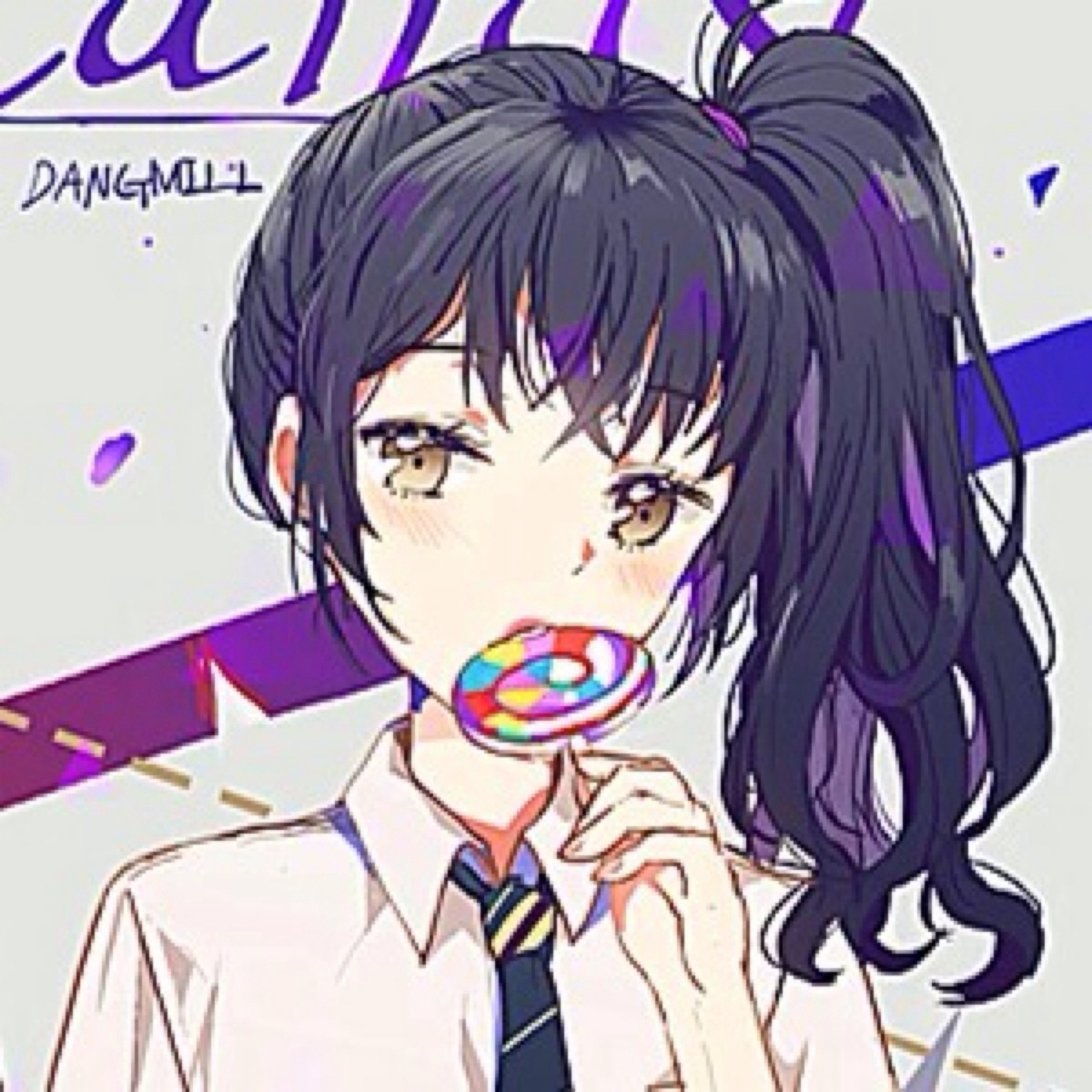 不善言辞 #情侣头像# #女生头像