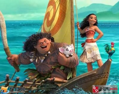 我爱简笔画 《moana》《海洋奇缘》2016年.11月25日上映.