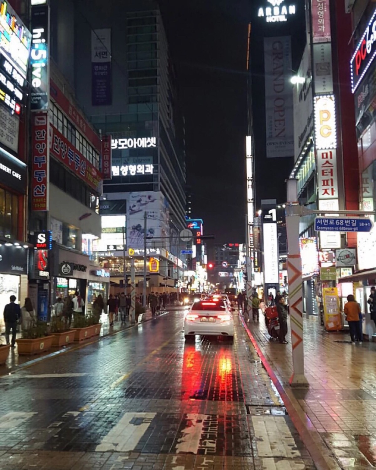 韩国街头