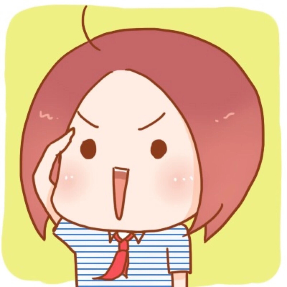卡通 可爱 童年 小清新 情侣 头像