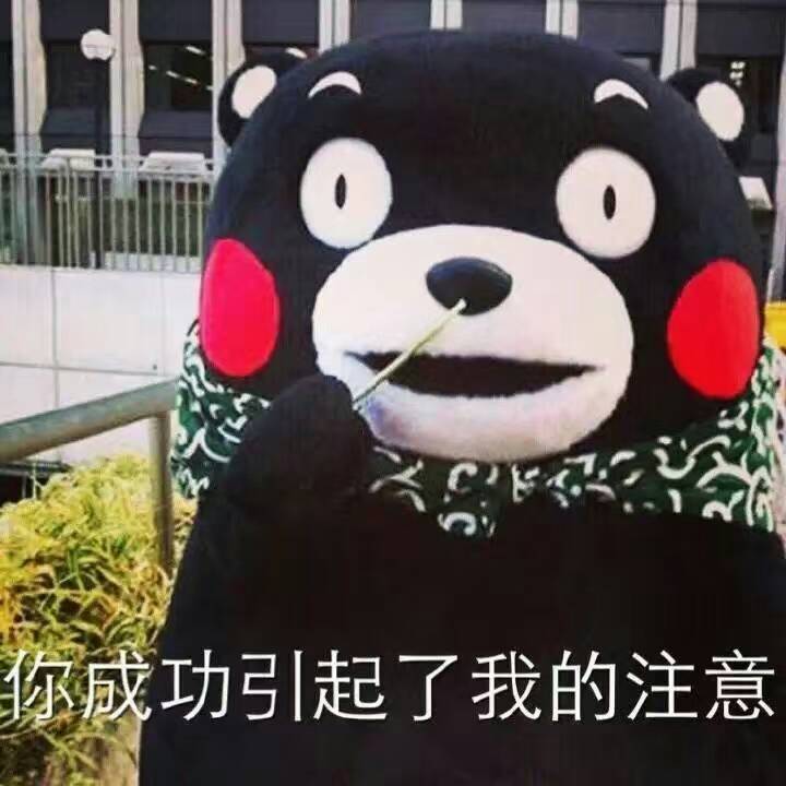 你成功引起了我的注意