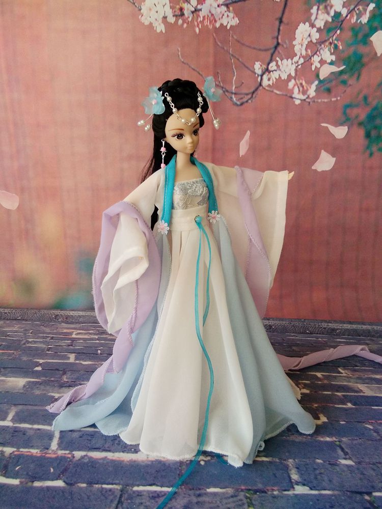 锦绣未央常茹古装娃衣可儿心仪ob27中胸仙子服饰古装娃娃衣服制作