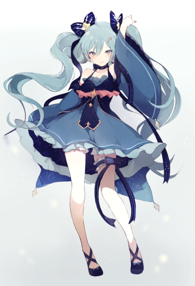 初音未来 画师:lpip 本作品pixiv id=60600656