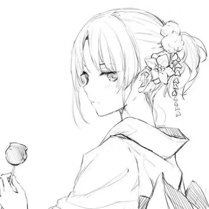 和服素描动漫