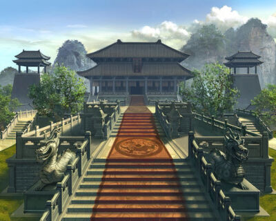 古风三次元场景素材