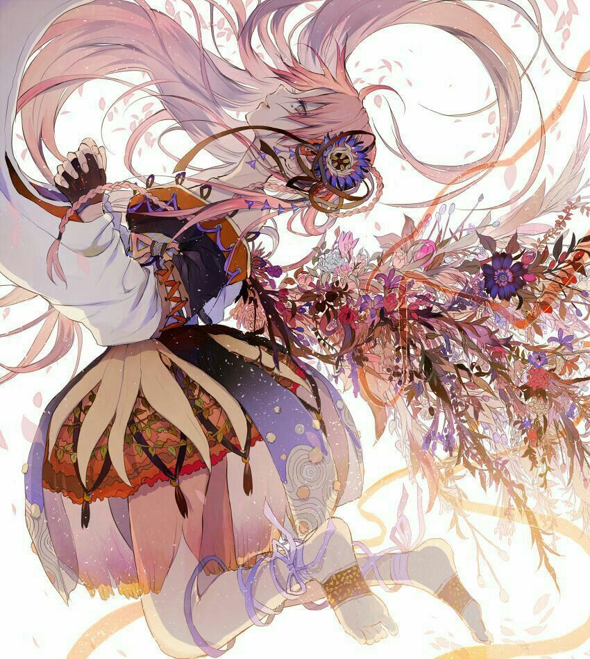 少女与花 二次元