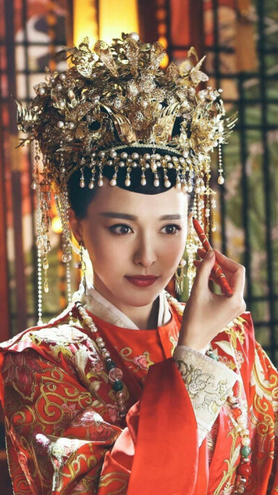唐嫣的古装造型