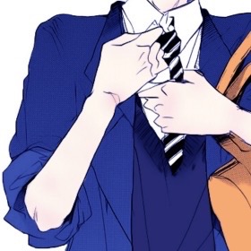 【男漫头】 色彩 腹黑 基佬 动漫头像 黑白 自截@天下美男都是基