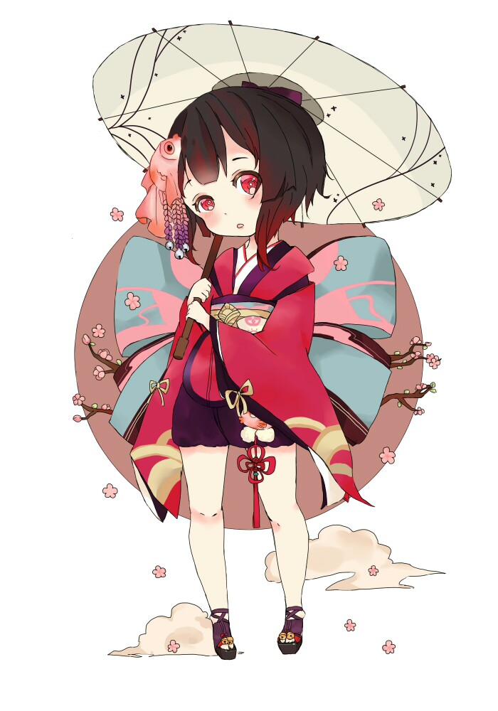 阴阳师 神乐 q版