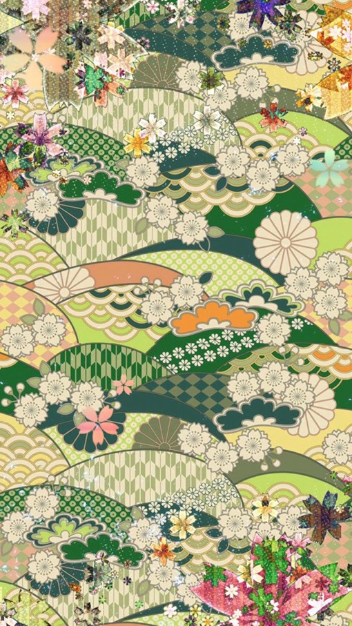 日式和风系的樱花碎花手机壁纸 堆糖 美图壁纸兴趣社区