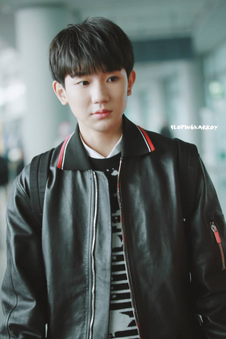 王源 #tfboys 机场饭拍 纽约联合国青年峰会 高清 帅