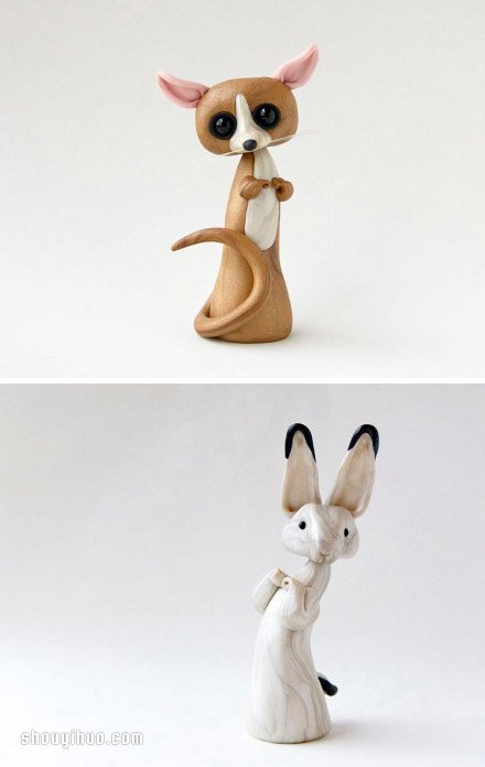 动物雕塑 陶艺作品 精美细腻的陶艺动物雕塑作品欣赏