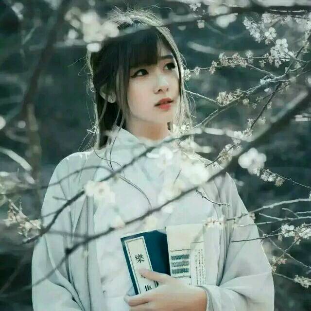 真人古风头像