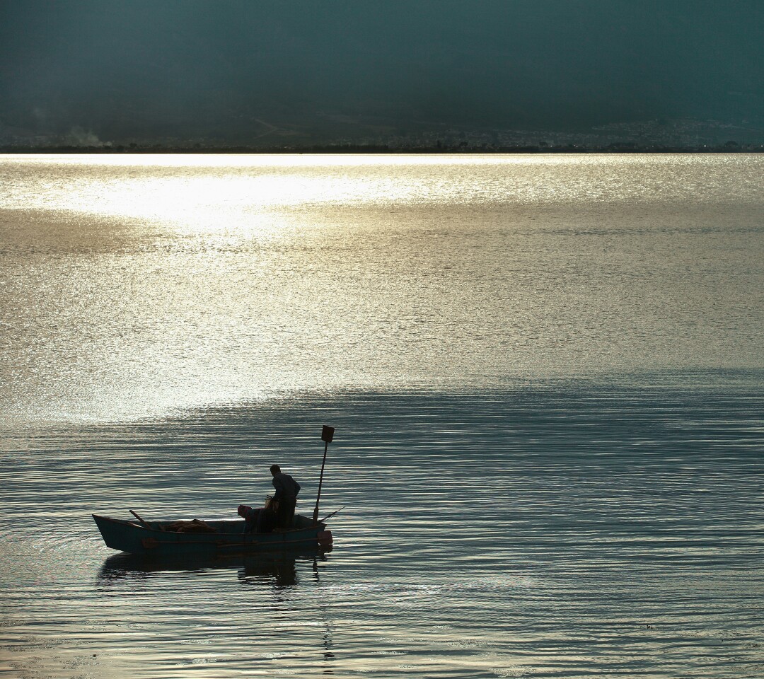 世事漫随流水,算来一梦浮生.