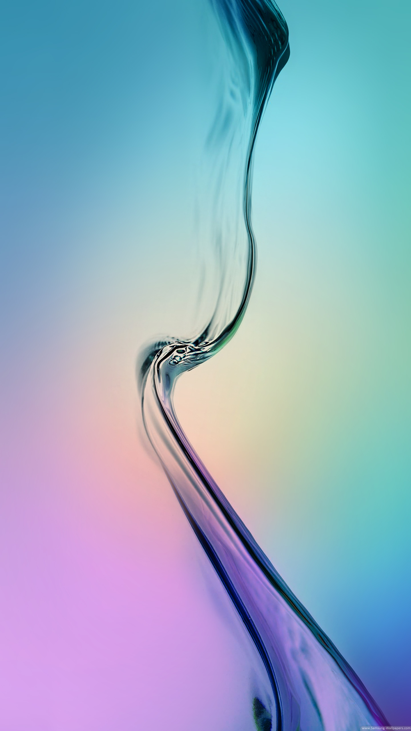 三星手机壁纸【1440x2560】samsung galaxy s6 绿色 紫色 水 水滴