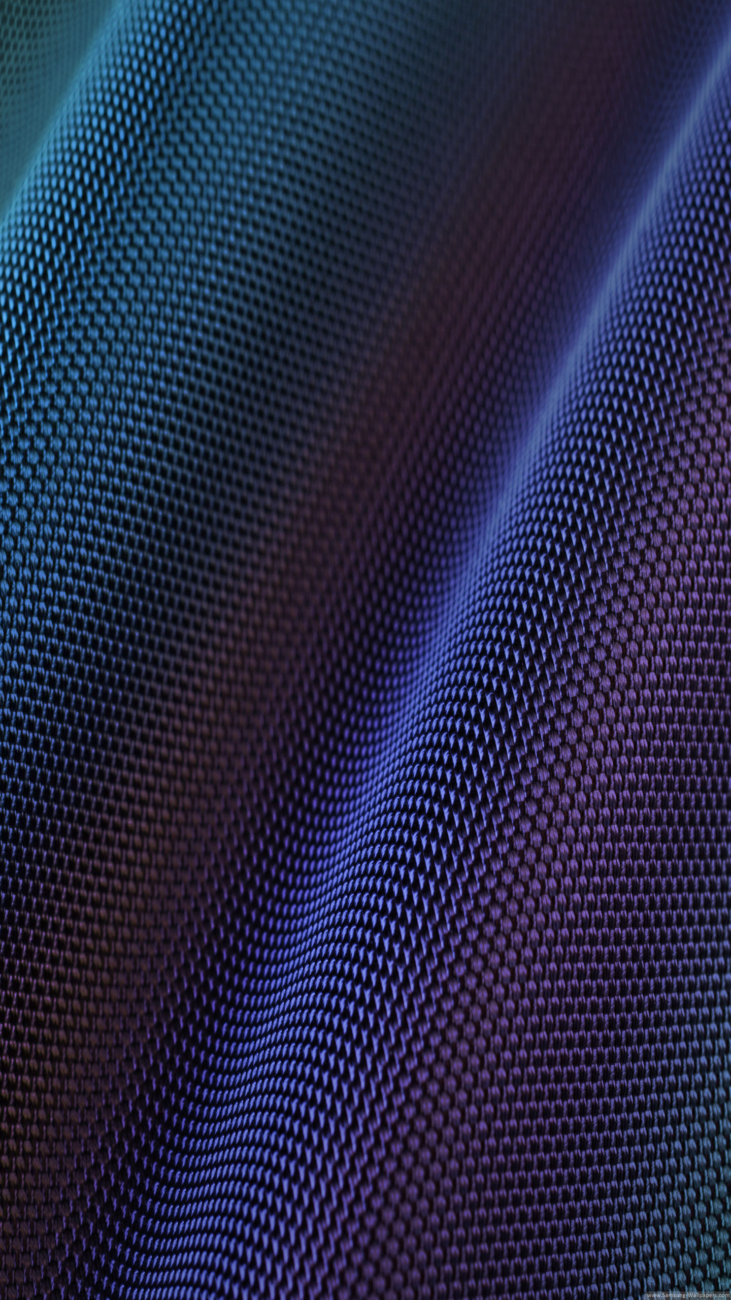 三星手机壁纸【1440x2560】samsung galaxy s6 蓝色 紫色 网 波浪