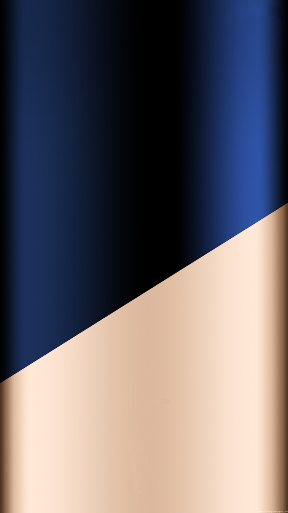 三星手机壁纸【1440x2560】samsung galaxy s7 蓝色 金色 几何