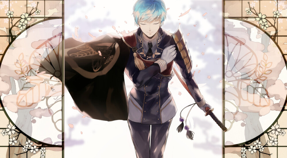 p站画师 月光 作品【侵删致歉】一期一振