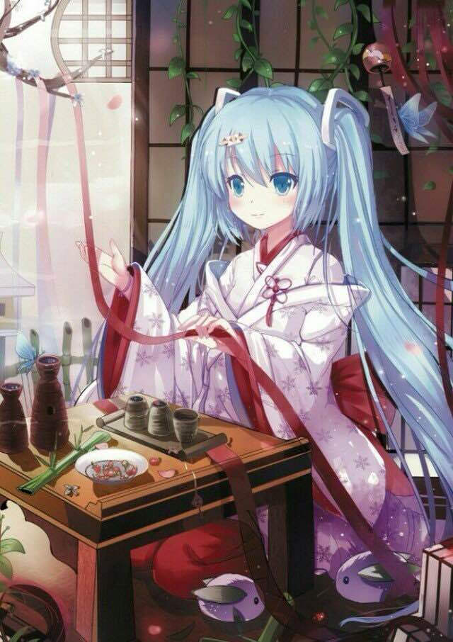 初音未来 日系 动漫 二次元 少女 - 堆糖,美图壁纸