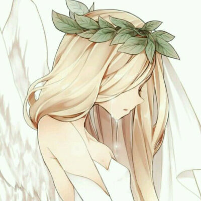 女生黑白头像二次元
