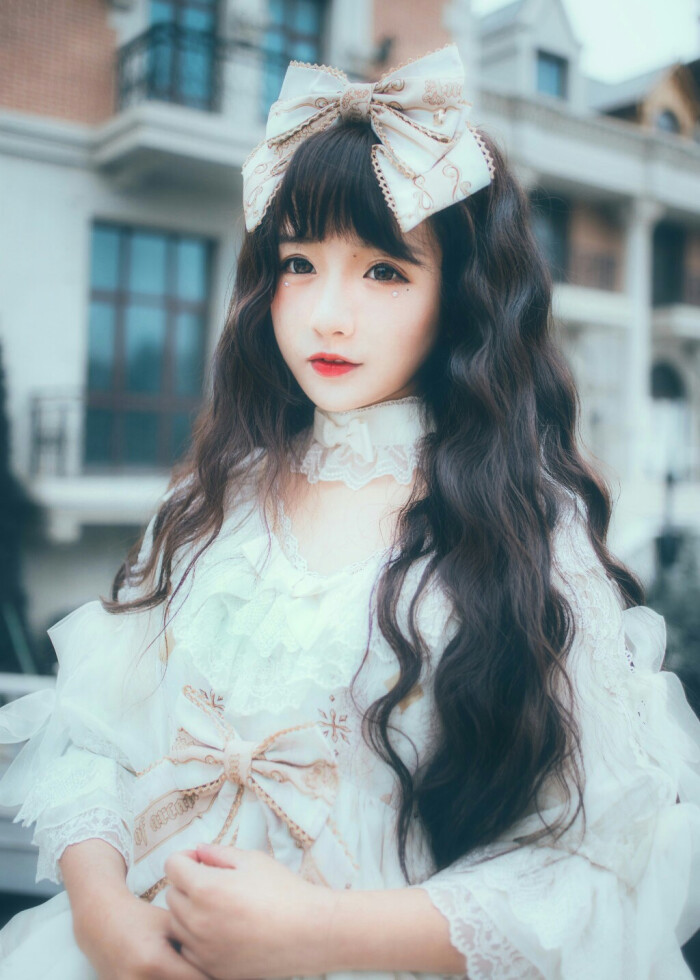 可爱的萌姑娘 陆离洛丽塔摄影 界音 堆糖,美图壁纸兴趣社区