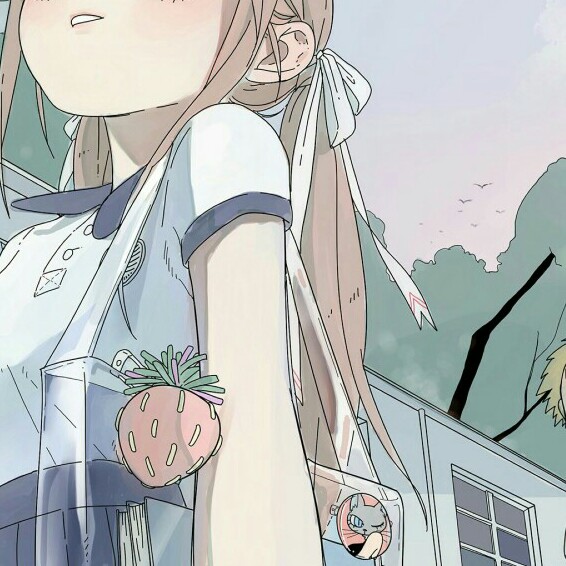 动漫头像女生头像软萌插画清新少女心 原图微博点赞自取,喜欢可以关注